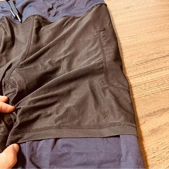 Everyday Drawstring Navy Mini Skirt - Picture 6 of 8